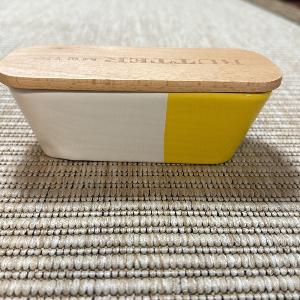 Talisman Designs Butter Dish “Butter Me Up “ - Picture 4 of 13